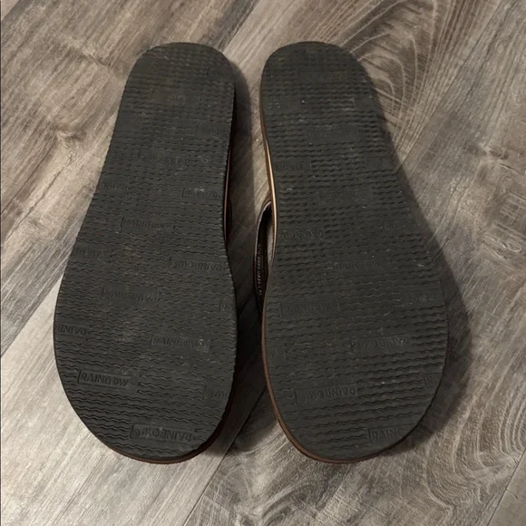 Rainbow Tan Braided Sandals - Picture 3 of 3